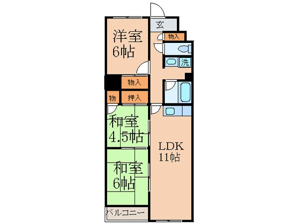 ファーストタウンの物件間取画像